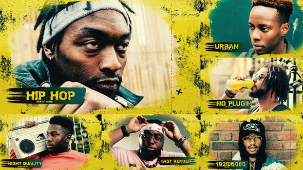 Grunge Urban Opener / Hip Hop / Brush / Slideshow / Street - 32085523 Videohive Download